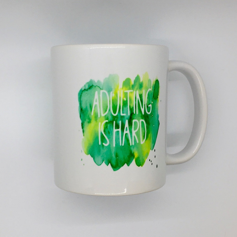 Adulting is Hard - 11oz. White Mug - Picture 3 of 3